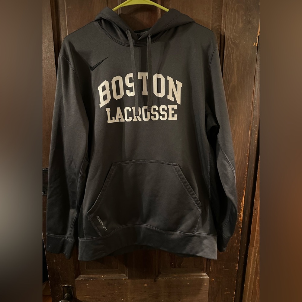 Nike Boston Lacrosse Black Hoodie